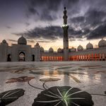 شروق الشمس- مسجد الشيخ زايد